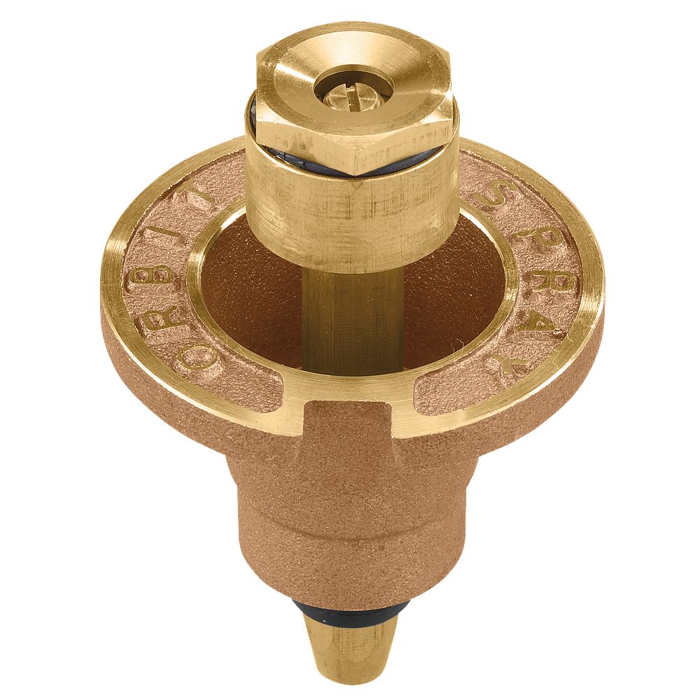 Brass Pop-Up Flush Head Sprinklers with Nozzles