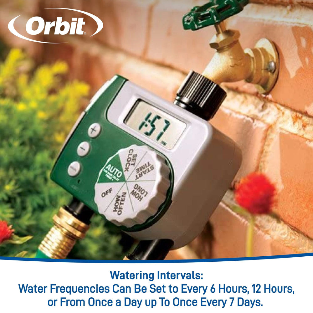 Digital 2 Outlet Hose Faucet Timer - Orbit Store – OrbitOnline