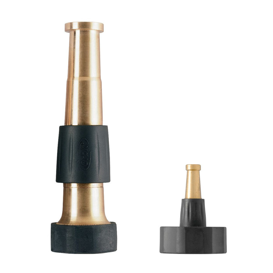 Pro Series 5-in. Adjustable and Sweeper Brass Nozzle Dual Pack