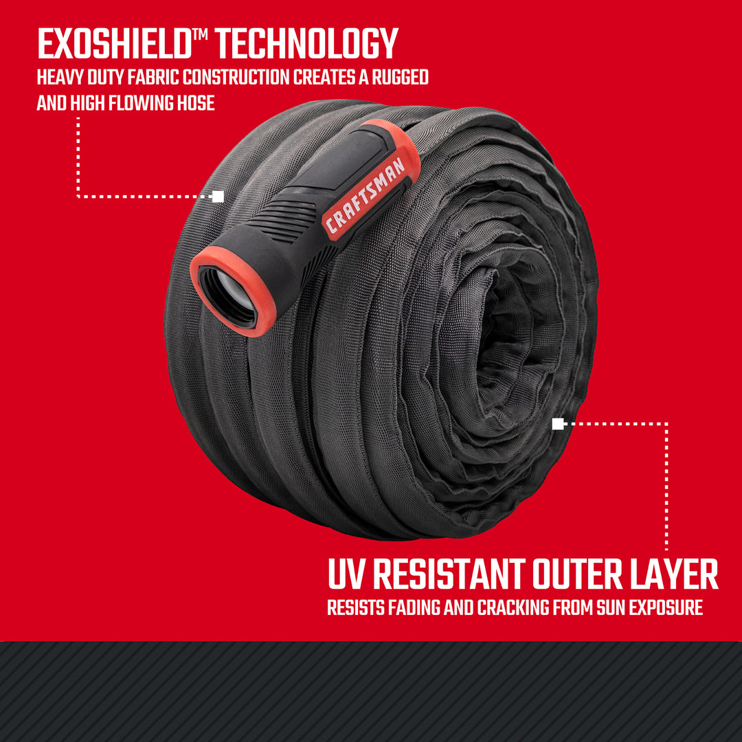 CRAFTSMAN® ExoShield™ 100 FT. Heavy-Duty Fabric Hose