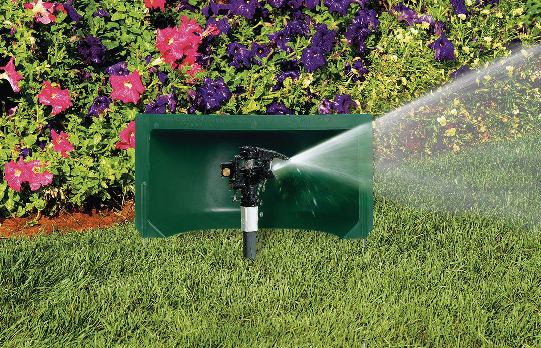 Impact Sprinkler Splash Guard