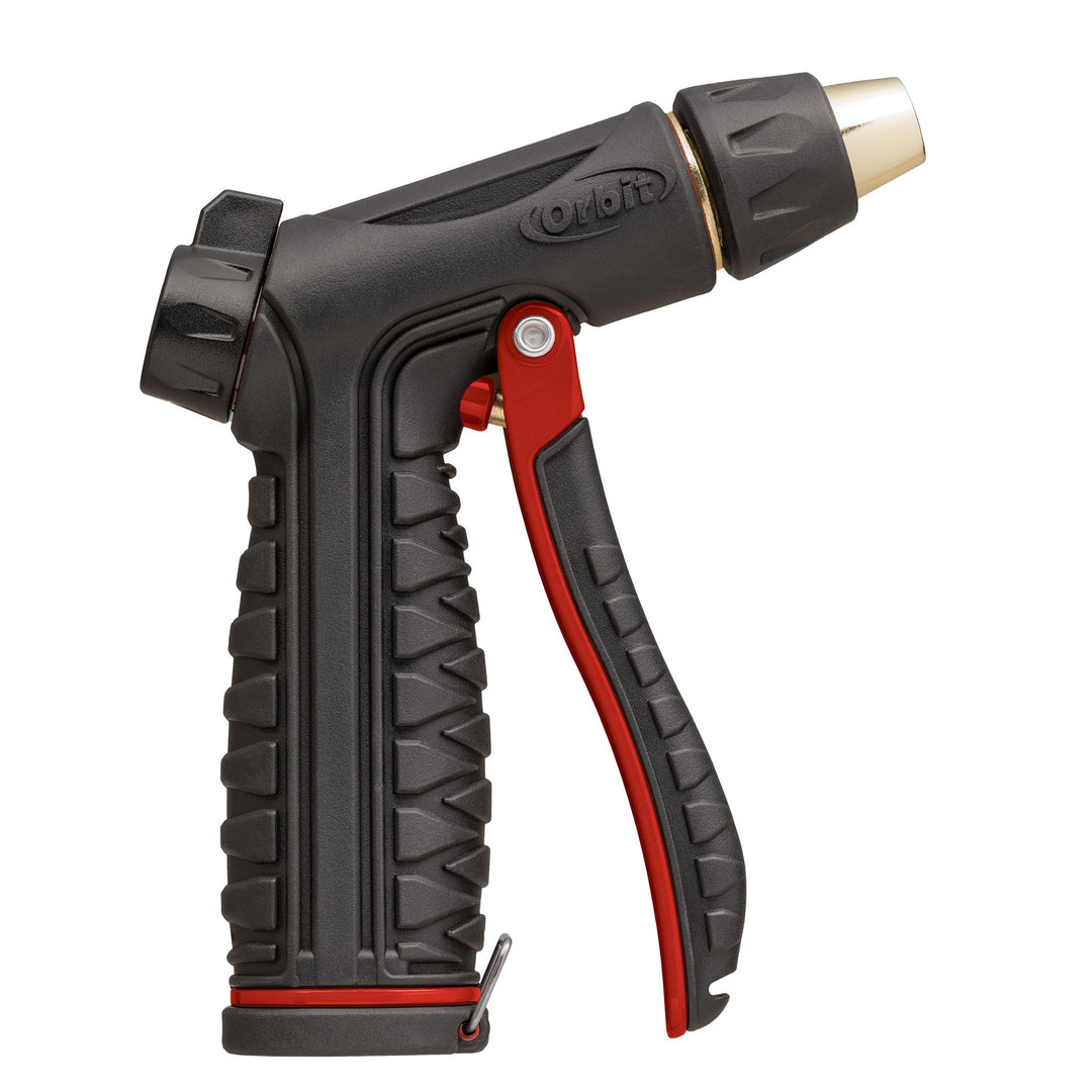 Pro Flo Adjustable-Spray Metal Front Trigger Hose Nozzle