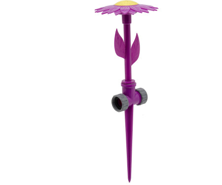 70930BL - Bloom Sunflower Sprinkler. Violet