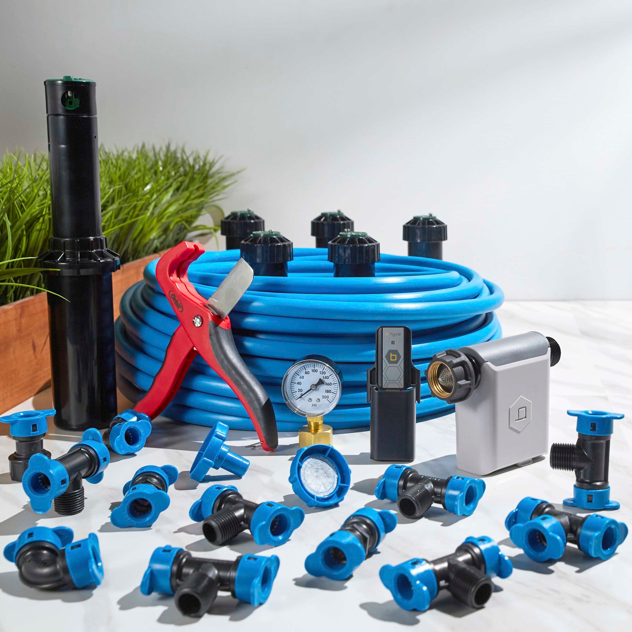 All-In-One Sprinkler Kit with B-hyve Timer